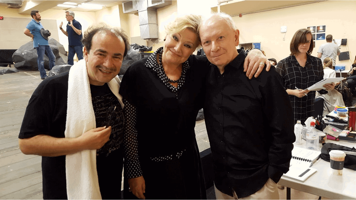 The director, Kostelnička and the conductor, San Francisco 2016