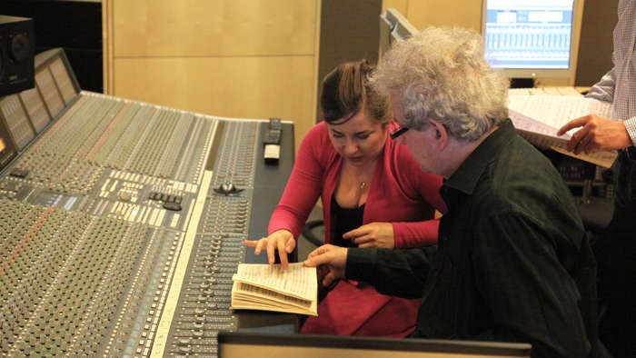 Recording with Alisa Weilerstein