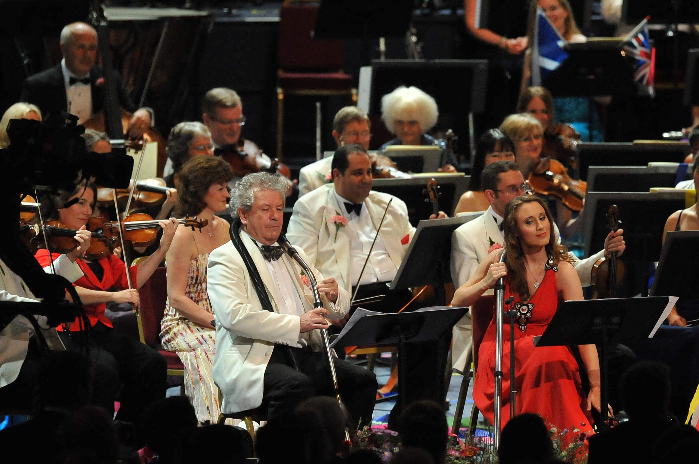 Bělohlávek’s debut as a vacuum cleaner player at the BBC Proms 2009 | Photo BBC Proms