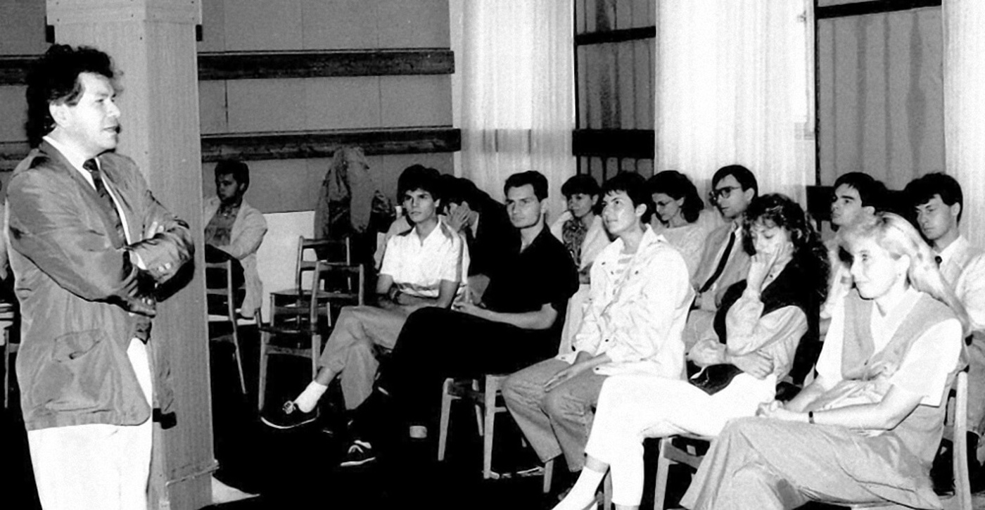 The first meeting of the PKF with Bělohlávek on 1 August 1994 | Photo Miroslav Čepelák