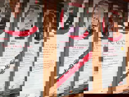A poster for the Carnegie Hall concert