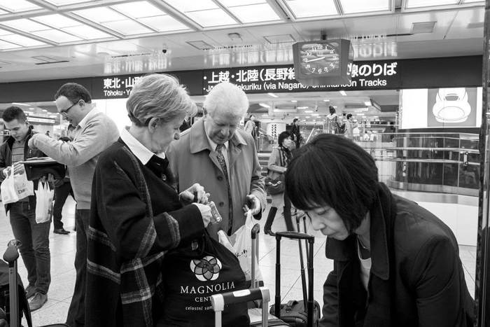 The Japanese tour 2015, Jiří Bělohlávek with his wife Anna | Photo Petr Kadlec