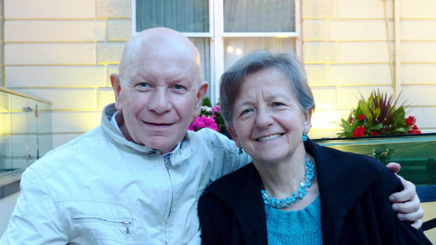 Jiří Bělohlávek with his wife Anna | Photo Alexander Goldscheider