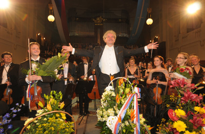Zahájení Pražského jara 2011 s orchestrem Pražské konzervatoře, Jiří Bělohlávek