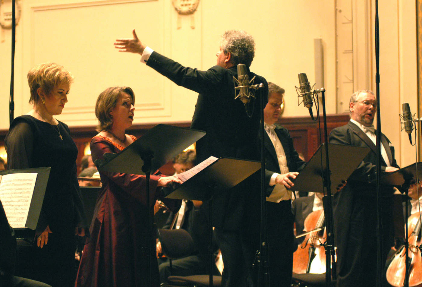 Performing Saint Ludmila at the Prague Spring in 2004 | Photo Ivan Malý