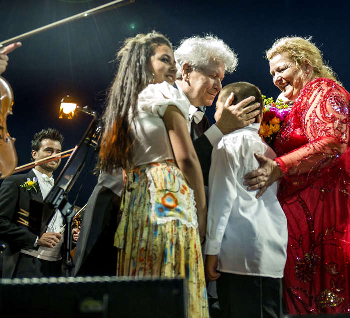 A concert with the Roma children’s choir Chavorenge and Ida Kelarová | Photo Czech Philharmonic