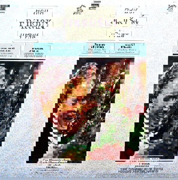 Oblas CD. Záznam živého vystoupení Rudolfa Firkušného, Jiřího Bělohlávka a České filhamronie z Pražského jara 1990