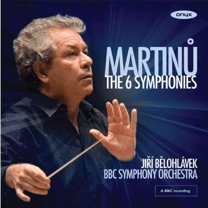 CD Martinů symfonie v podání BBC Symphony Orchestra pod vedením Jiřího Bělohlávka