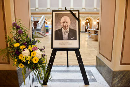 Public farewell to Jiří Bělohlávek at the Rudolfinum on 7 June 2017 | Photo Petra Hajská