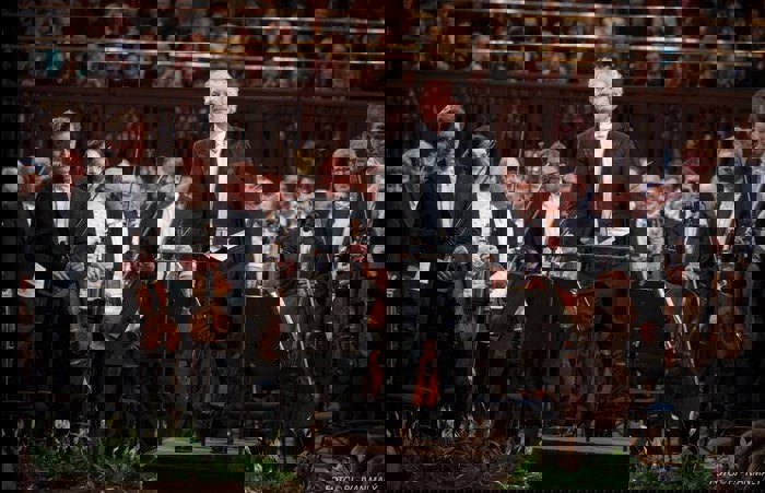 After the performance of Má vlast with the Czech Philharmonic, Prague Spring 2014