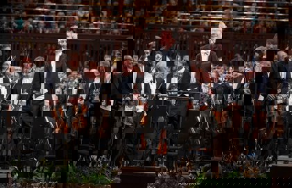 After the performance of Má vlast with the Czech Philharmonic, Prague Spring 2014
