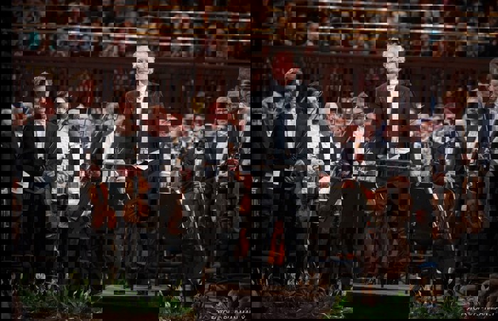 After the performance of Má vlast with the Czech Philharmonic, Prague Spring 2014
