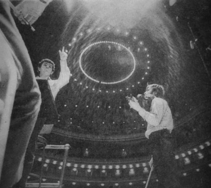 A rehearsal again, Václav Hudeček as the soloist.