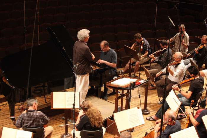 Recording with Garrick Ohlsson