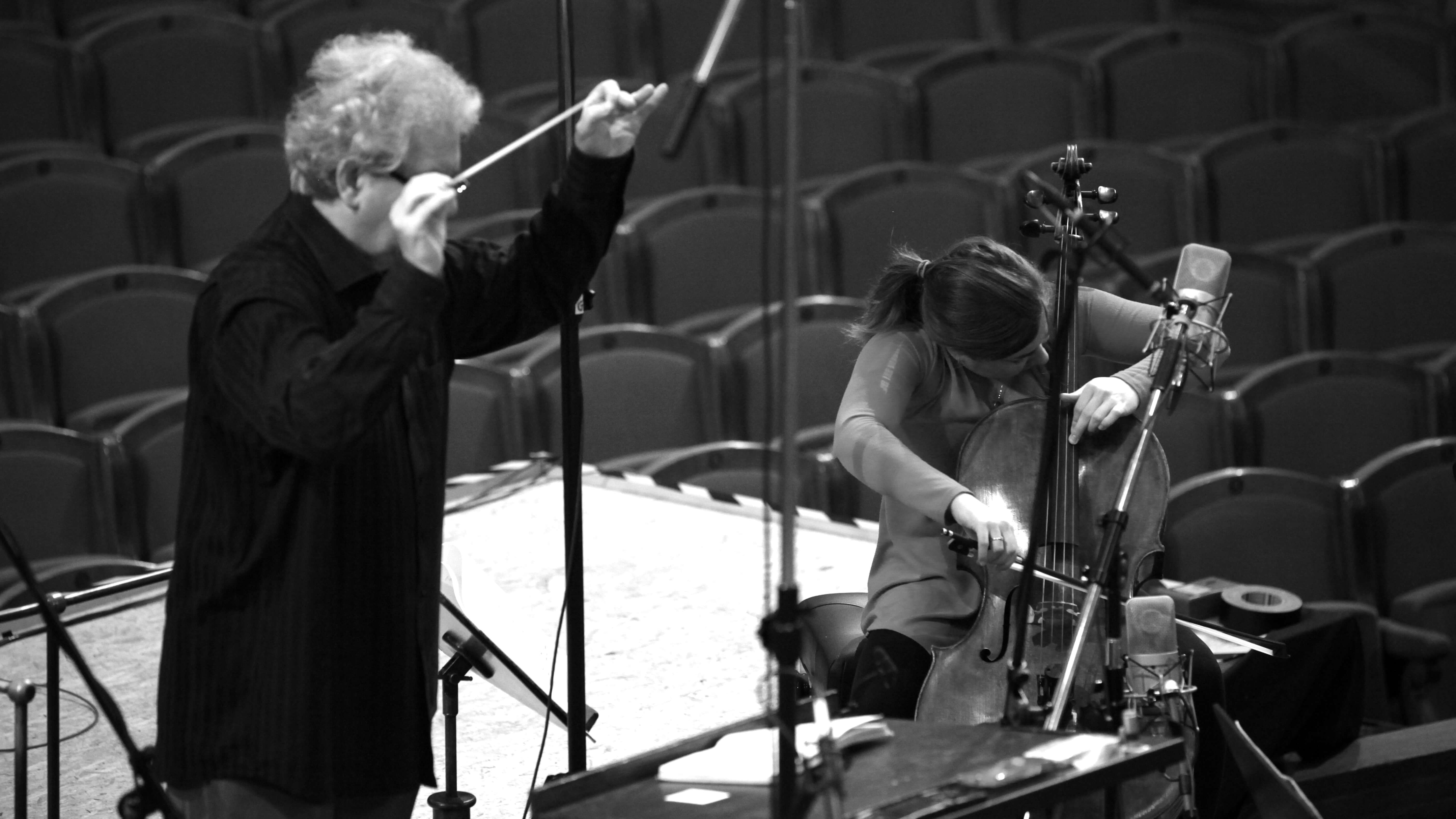 Recording with Alisa Weilerstein