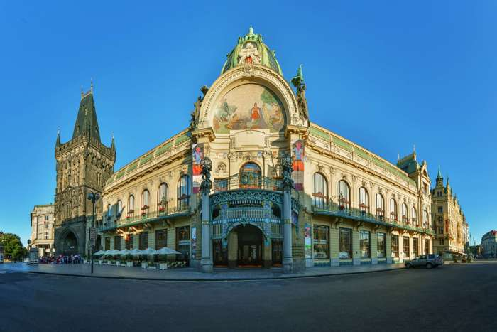 The Municipal House in Prague