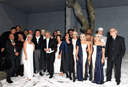 With the cast. Rusalka 2014, State Opera in Vienna