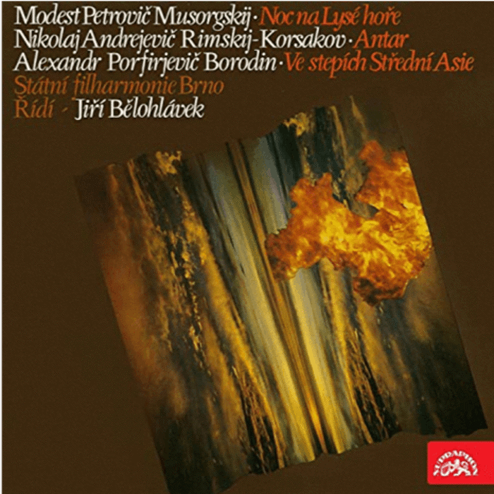 CD cover: Státní filharmonie Brno a Jiří Bělohlávek