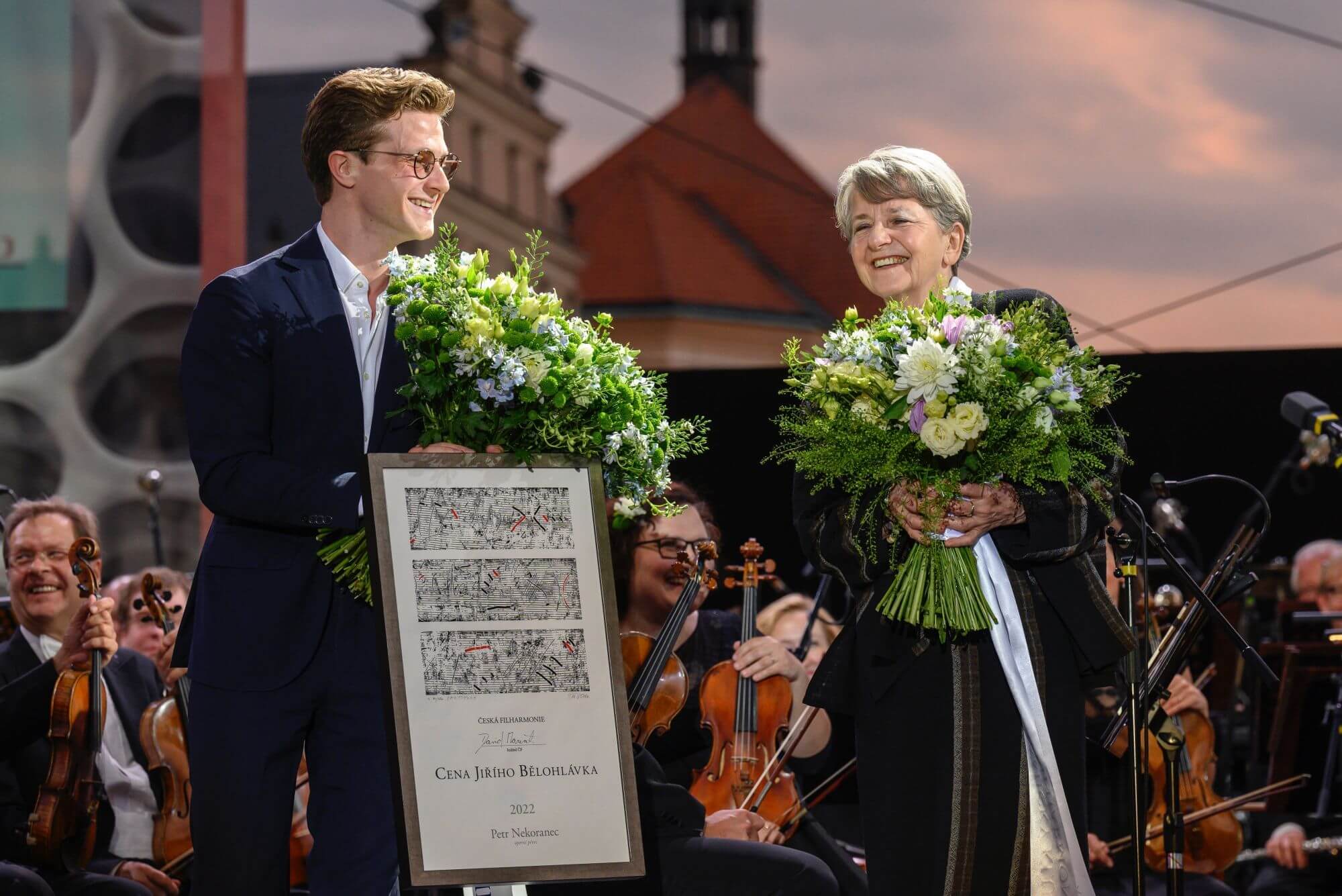 Tenorista Petr Nekoranec a Anna Fejérová