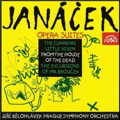 Cover CD svity z díla Leoše Janáčka