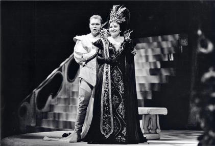 Rusalka 1998, Valentin Prolat (Princ), Eva Urbanová (Cizí kněžna)